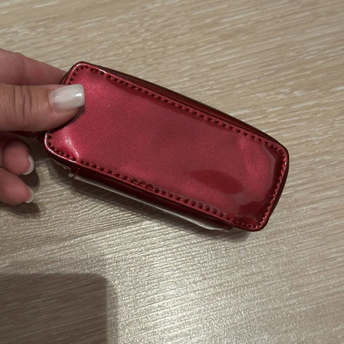 MAC Cosmetics mini pouch red new