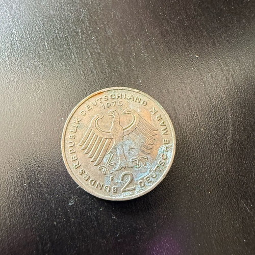 Collectible coin used 1975