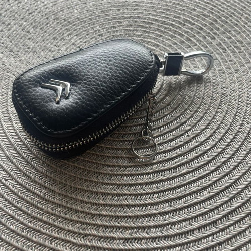 Citroen Car Key Leather Case New Black