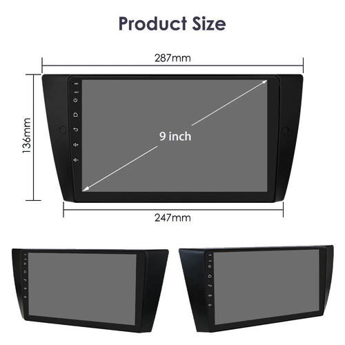 Hizpo Android 14 Car Radio for BMW 3-Series E90 with 6GB RAM 64GB ROM, like new