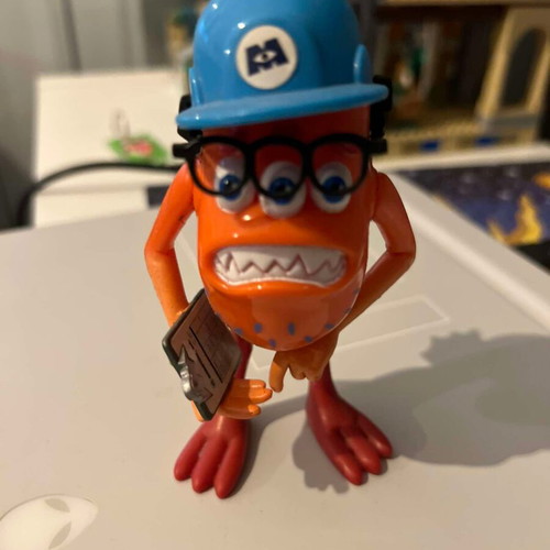 Monsters Inc. Boogeyman figure used in good condition