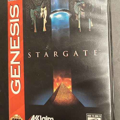 Stargate Sega Genesis game like new, complete