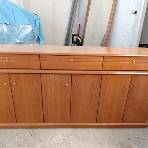 Console with mirror used, length 1.80 by 38