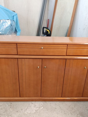 Console with mirror used, length 1.80 by 38
