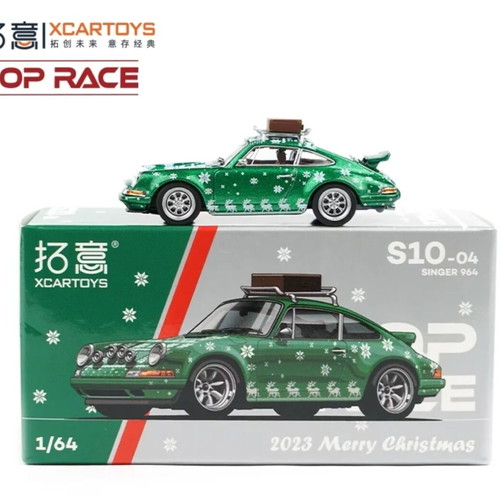 Poprace Porsche Singer 964 Christmas Edition 1 64 car new