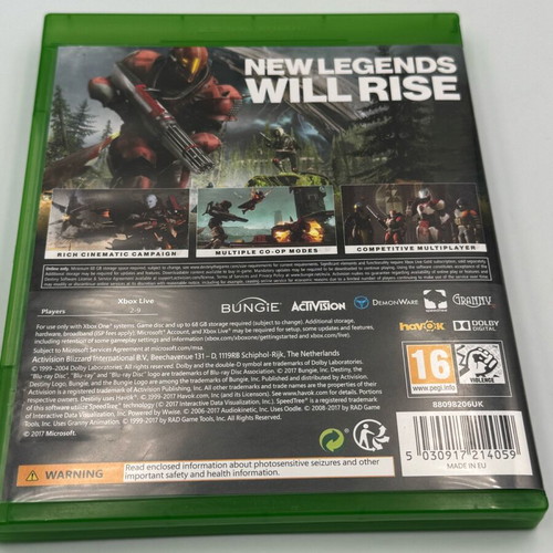 Destiny 2 Xbox One like new