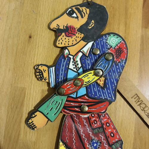 Karagiozis figure used