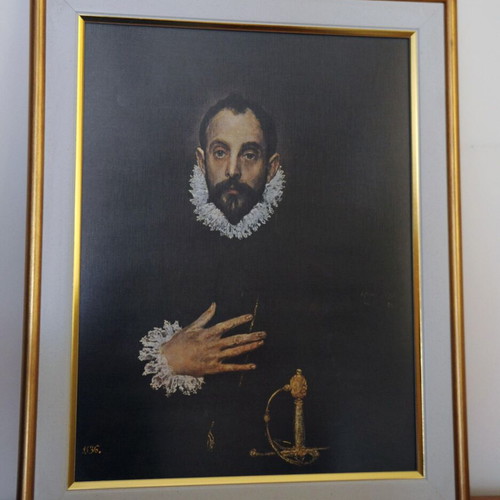 El Greco museum reproductions on canvas set like new
