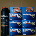 Gillette ProGlide Power 24 γνήσια ανταλλακτικά και αφρός pro καινούργιο
