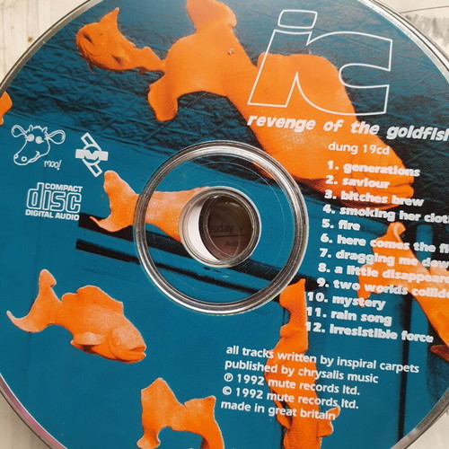 Inspiral Carpets Revenge Of The Goldfish CD used, rock