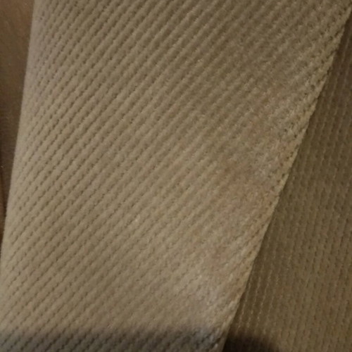 Men's jacket used beige corduroy size 48 with pockets