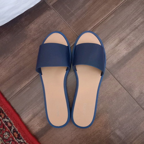 Migato summer slippers like new, blue, size 39