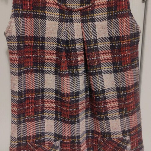 Sleeveless winter dress for 5 years old, like new, 110 cm