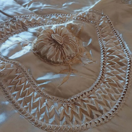 Handmade satin pillowcase like new