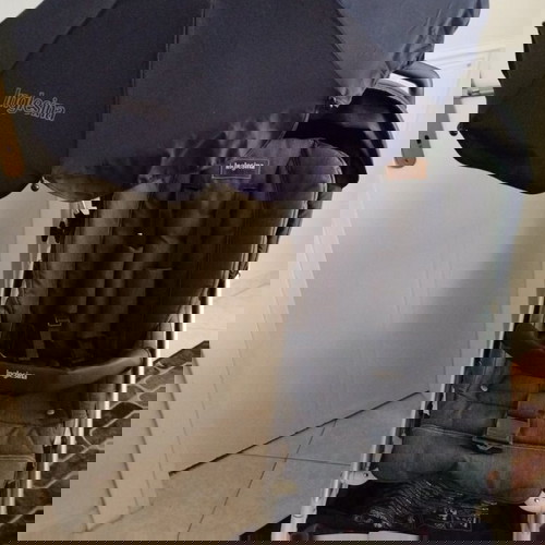 Inglesina Trilogy System Duo Village Denim stroller frame white like new