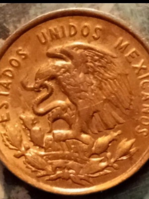 10 Centavos Coin Mexico 1966 like new