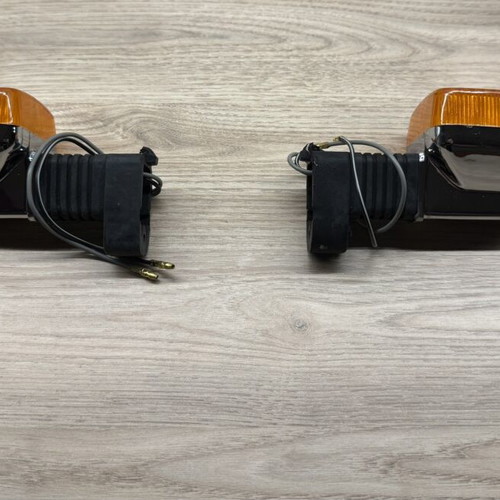 Rear turn signals GLX with black base for Honda GLX 50cc and 90cc new