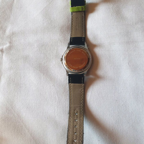 Certus junior children's watch used with broken glass, black and green