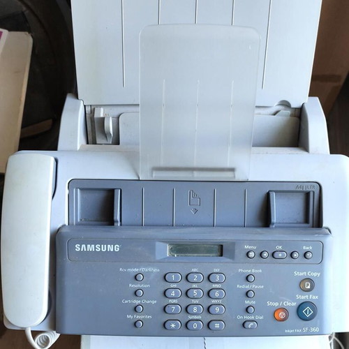 Samsung SF 360 fax and telephone used, inject printing