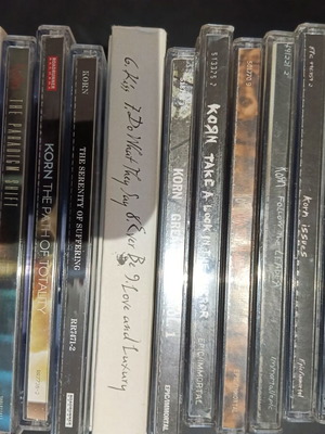 Korn discography CDs used, electronic genre