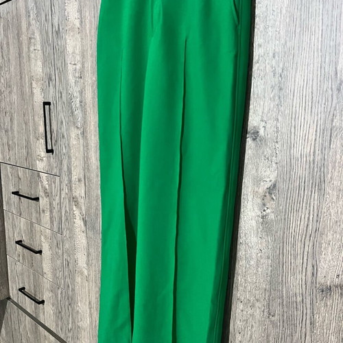 Zara green ankle-length pants like new, elegant