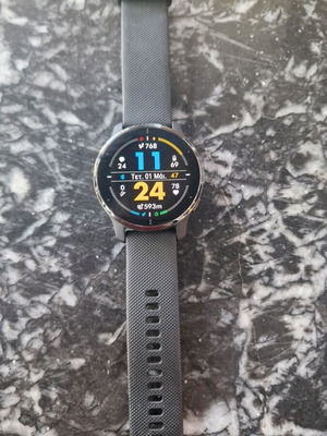Garmin Venu 2 Plus Stainless Steel 43mm Αδιάβροχο Smartwatch με Παλμογράφο