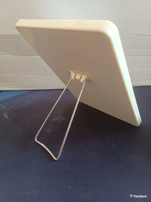 Table mirror used, 19×13 cm