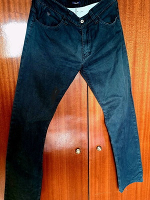 Caramelo Black Men's Jeans Used W46