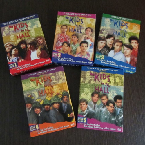 Comedy DVD series used, 8 titles with subtitles