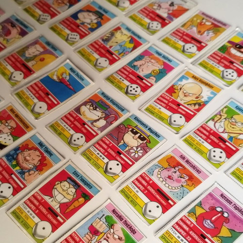 Spy-Mania card game used from Ta Sainia magazine 1998