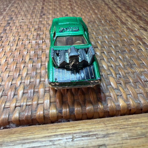 Hot Wheels 1970 Rodger Dodger used die-cast car with "Lila's Bowl-A-Rama" livery