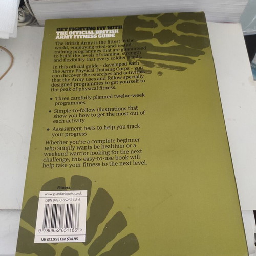 The Official British Army Fitness Guide like new, English