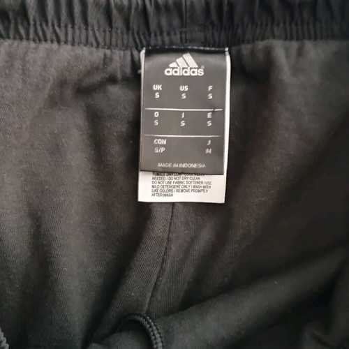 Adidas sports pants like new, black, size S