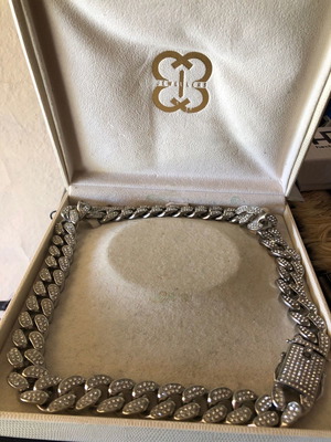Iced Out Necklace Used