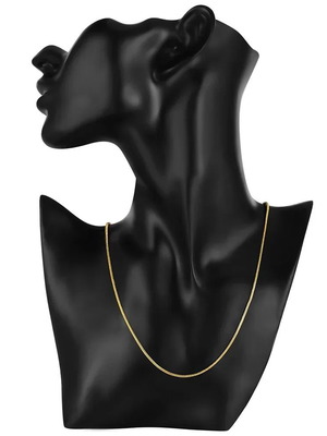 Златно покритие 18K 1,2 мм змийска верижка 55 см нова