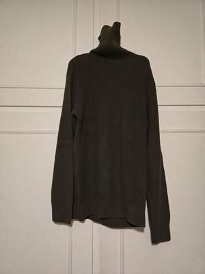 H&M Men's Turtleneck Sweater Green Like New Size M
