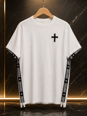 T-shirt Crossover μέγεθος M σαν καινούργιο, άσπρο