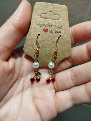 Handmade hypoallergenic earrings 925 new