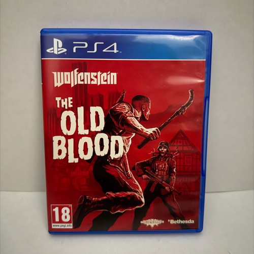 Wolfenstein: The Old Blood PS4 like new, complete (CIB)