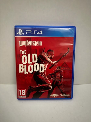 Wolfenstein: The Old Blood PS4 like new, complete (CIB)