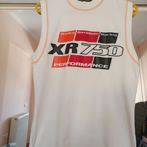 Vintage Harley-Davidson Racing XR750 sleeveless top size L like new