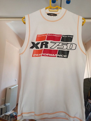Vintage Harley-Davidson Racing XR750 sleeveless top size L like new