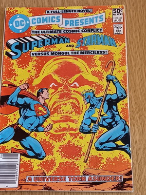 DC Presents #36 comic used, Superman and Starman