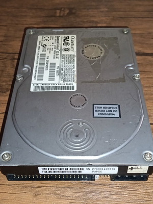 Quantum 6.4GB IDE hard drive used, vintage 5400 RPM 512KB cache
