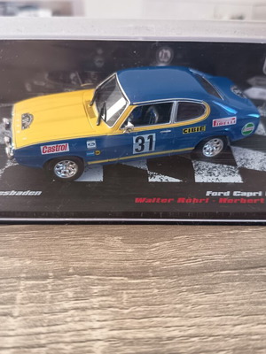 Ford Capri Rallye Champions miniature car new