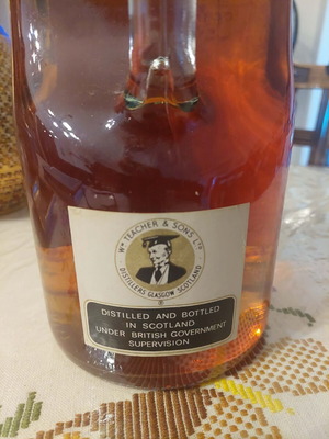 Teacher's Whisky 2 litres 40% like new, Highland cream