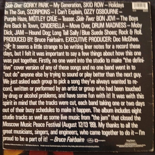 Stairway to Heaven / Highway to Hell rock LP collection 1989
