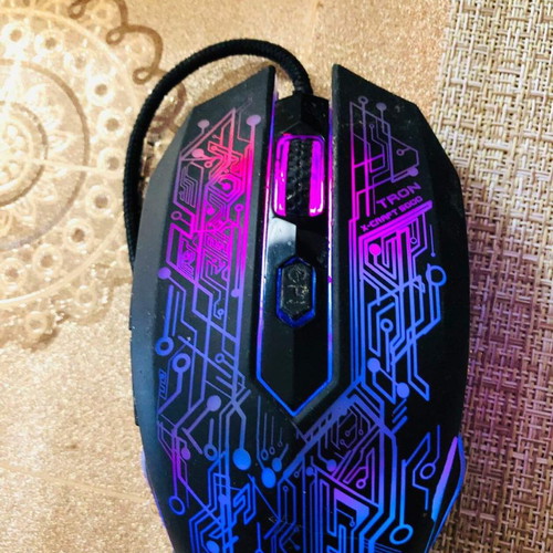 Alcatroz X-Craft Pro Tron 5000 used optical gaming mouse