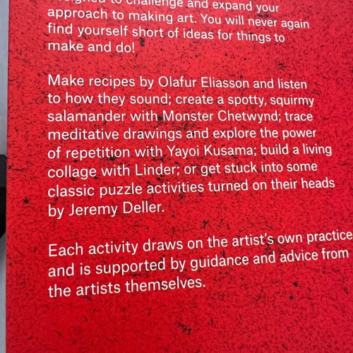 Tate: Create: Things to Make and Do book used, English