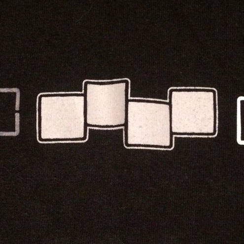 FOURSQUARE ΜΑΥΡΟ T SHIRT UNISEX